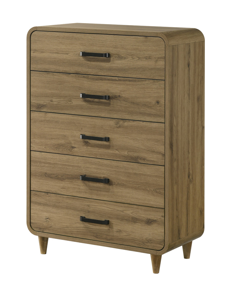 Nyomi Light Brown Panel Bedroom Set  B4920
