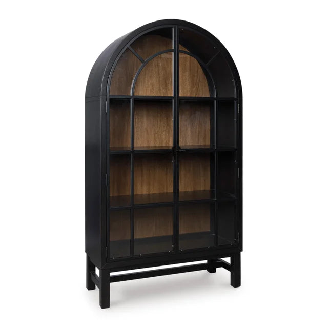 Black Display Cabinet D824-376
