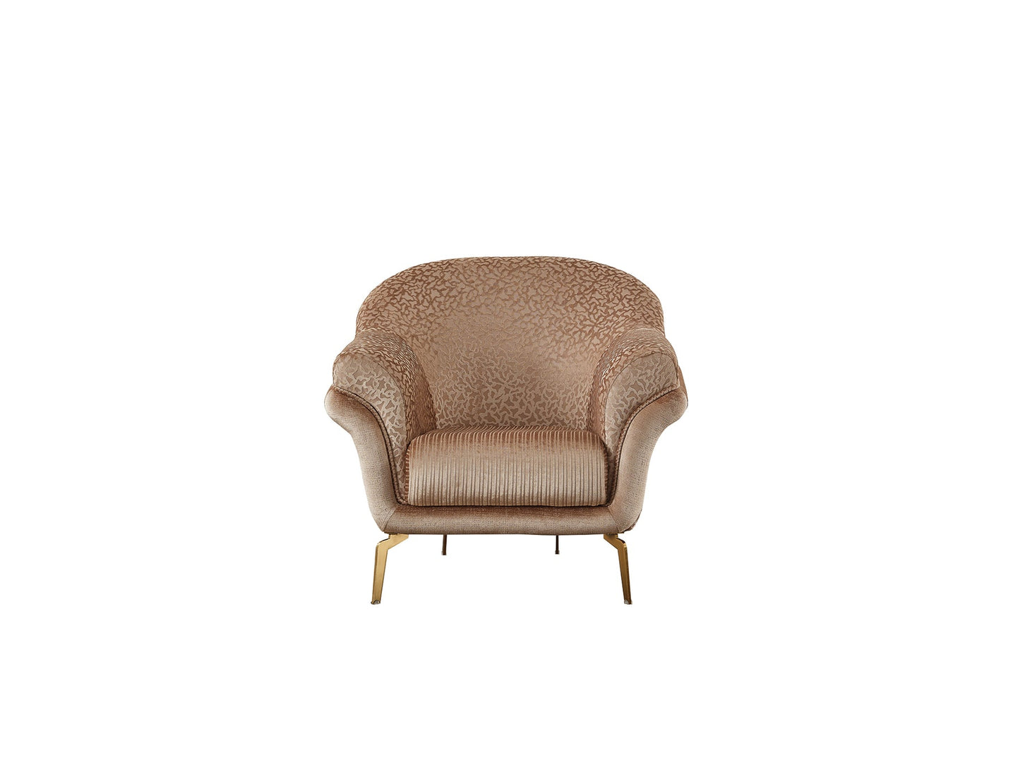 Versace 3-pieces (Sofa & Loveseat & Chair) Livingroom Set Beige