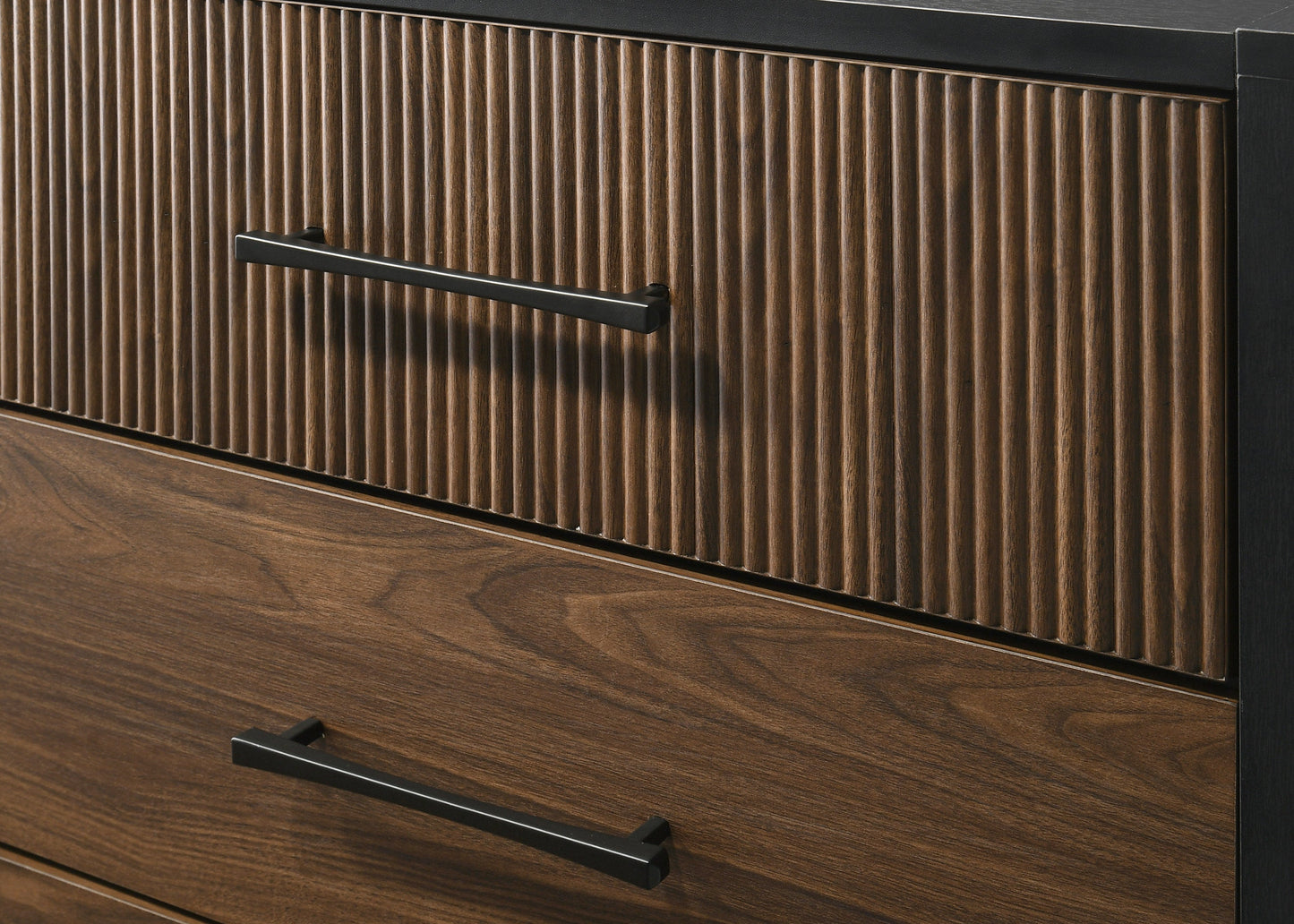 Nemy Brown LED Panel Bedroom Set B6950