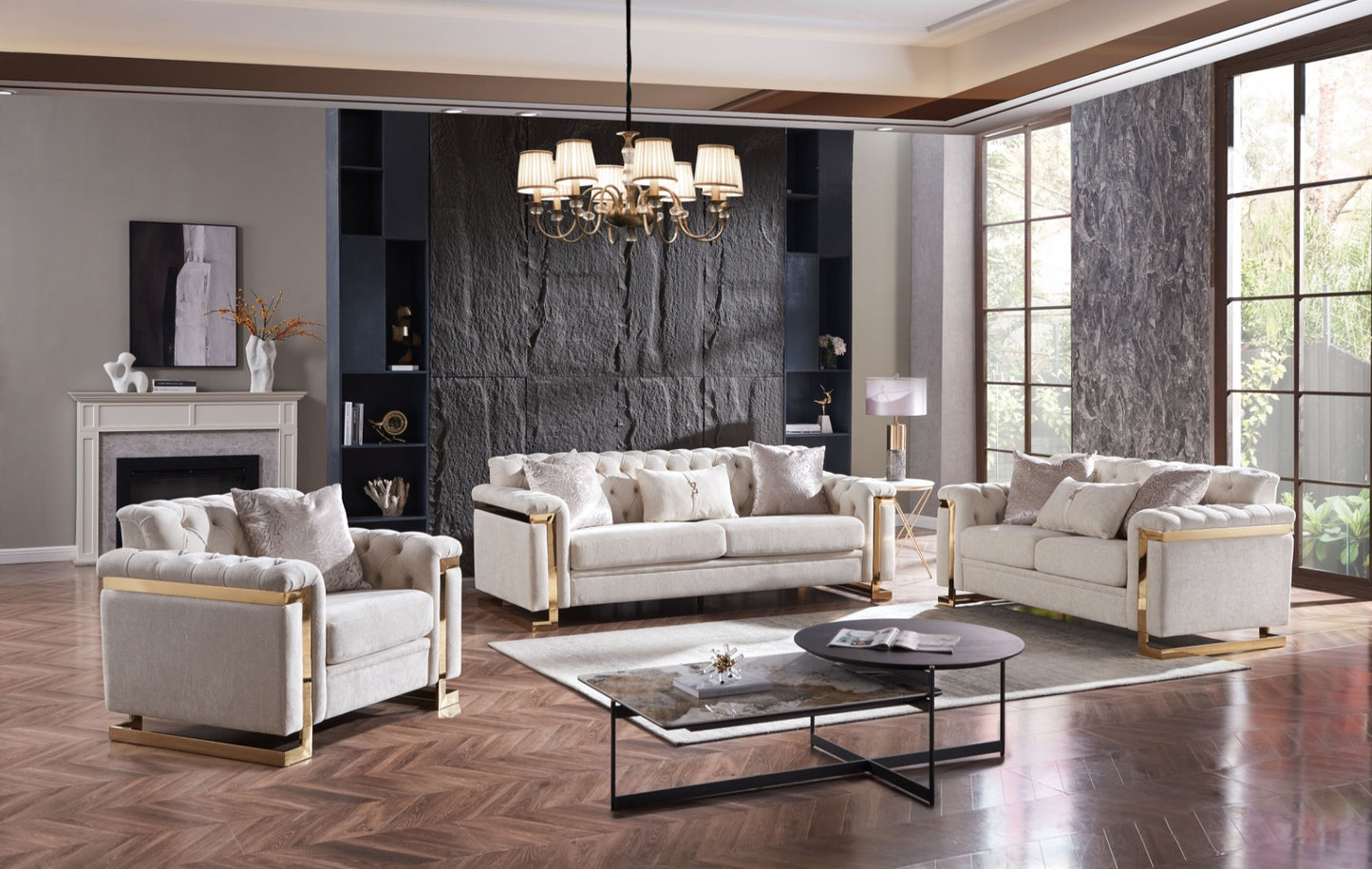 Chloe Luxury Living Room Set