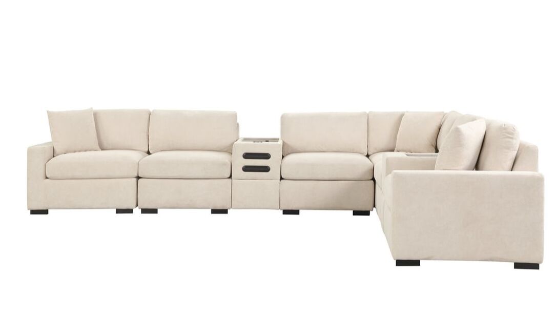 Barista Beige Modular Sectional Set