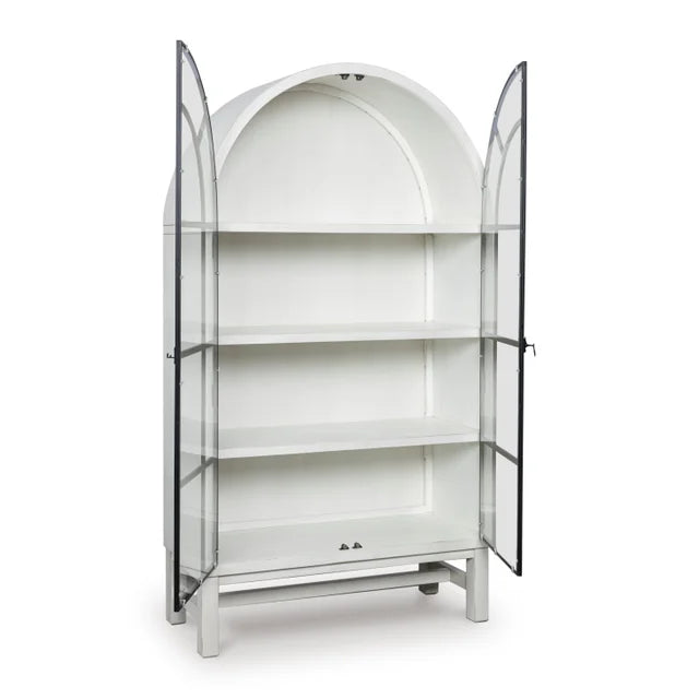 White Display Cabinet D824-276
