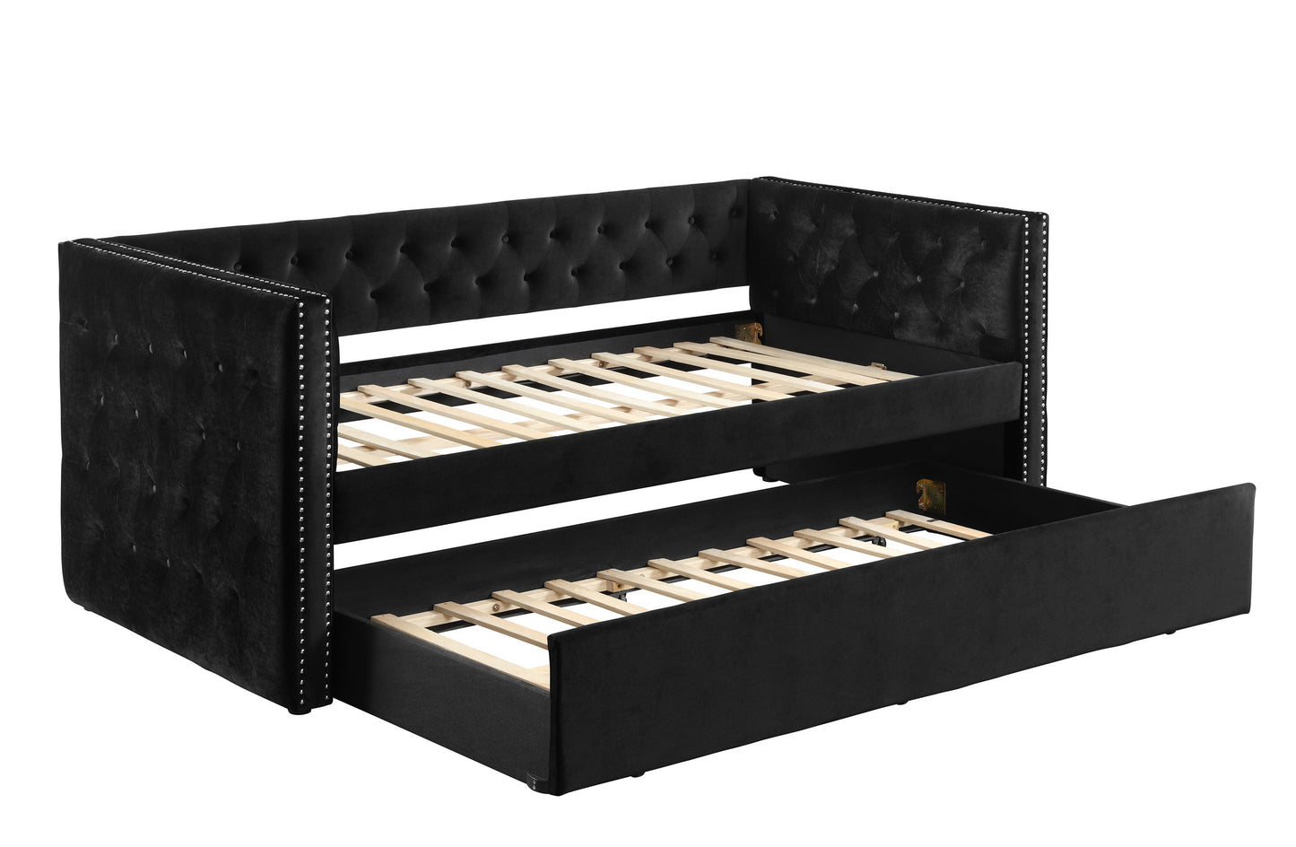 Trina Black Twin Daybed with Trundle | 5335