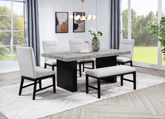 Sebastian Dove Dining Set 2225