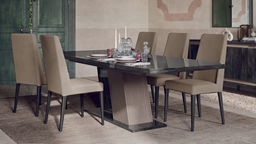 Picasso Italian Luxury 7pc Dining Room Set