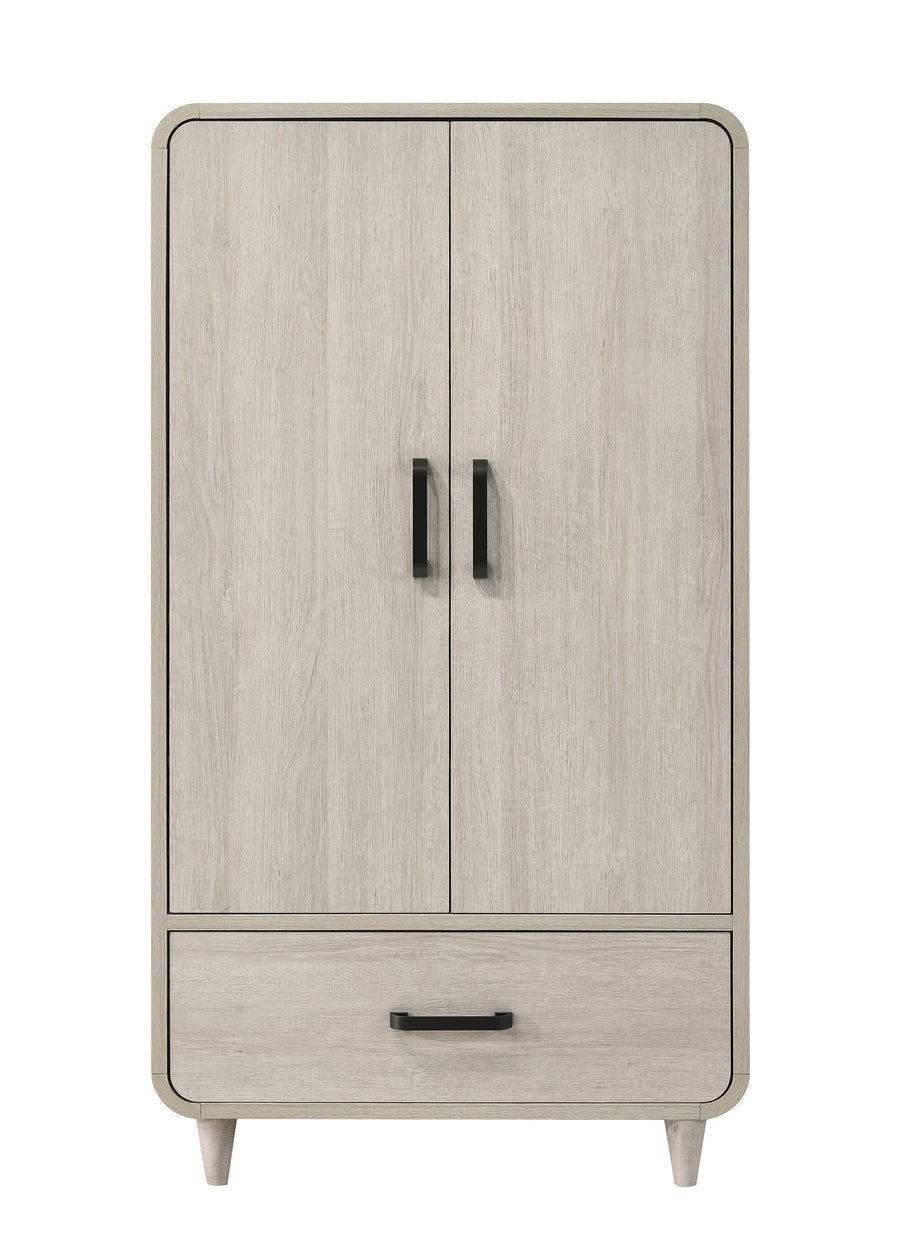 Nyomi White Armoire B4900