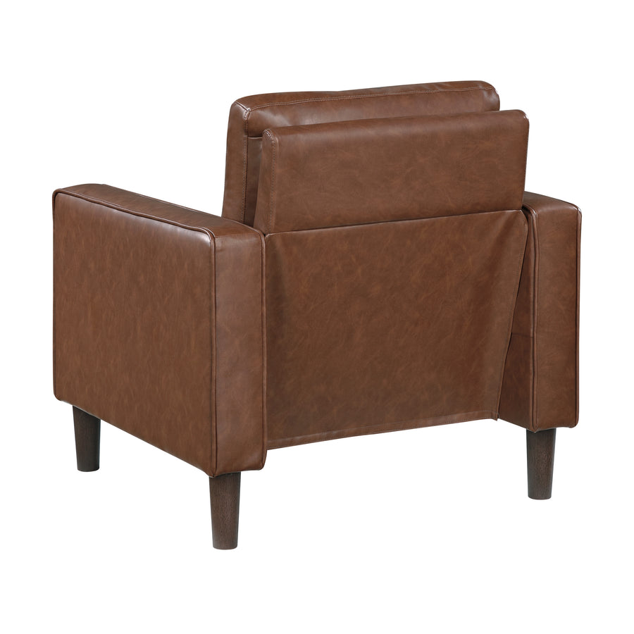 Malcolm Chocolate Chair 9203 - Harwin Furniture