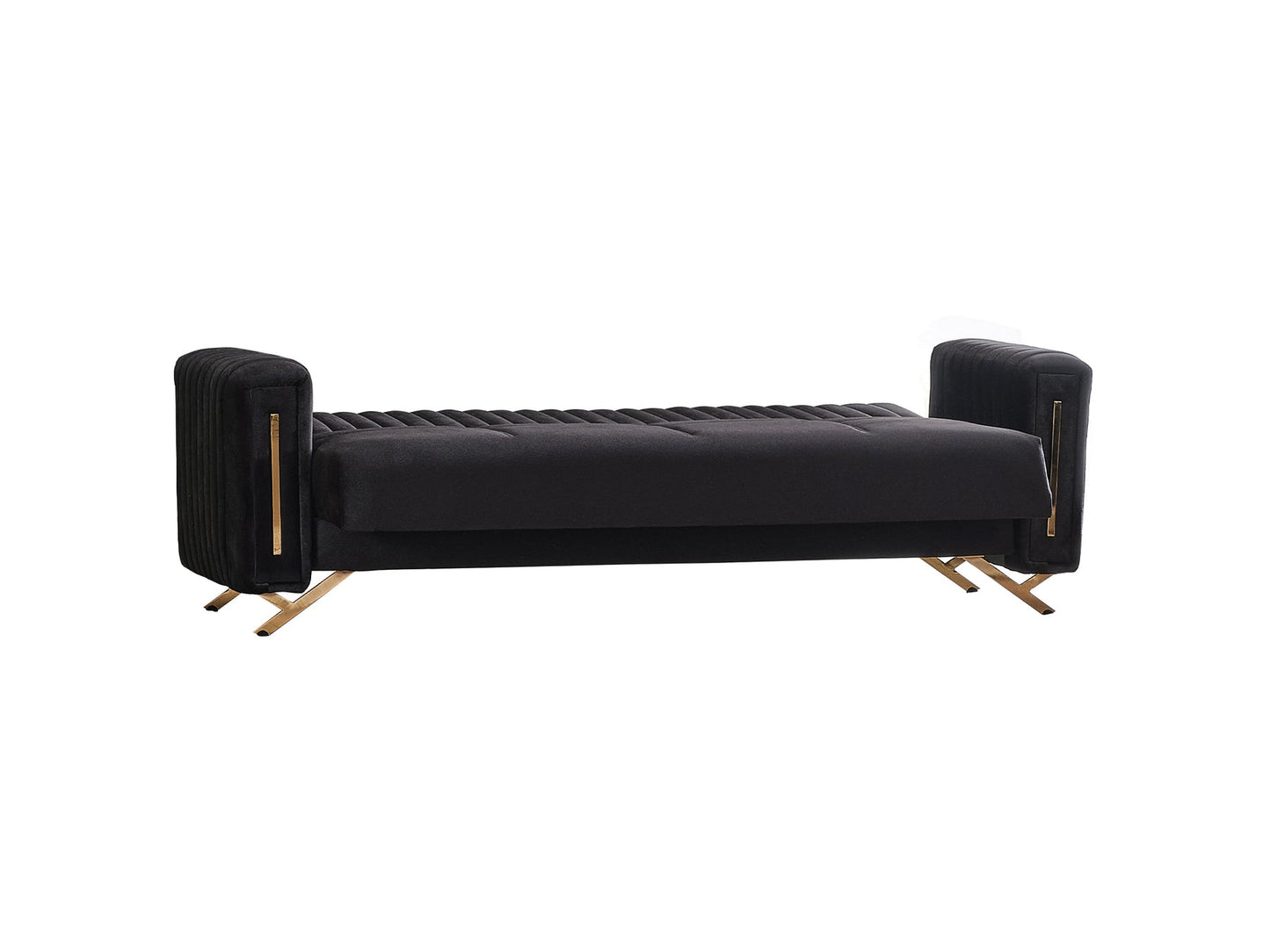 Senfoni 3-pieces (Sofa & Loveseat & Chair) Livingroom Set Black