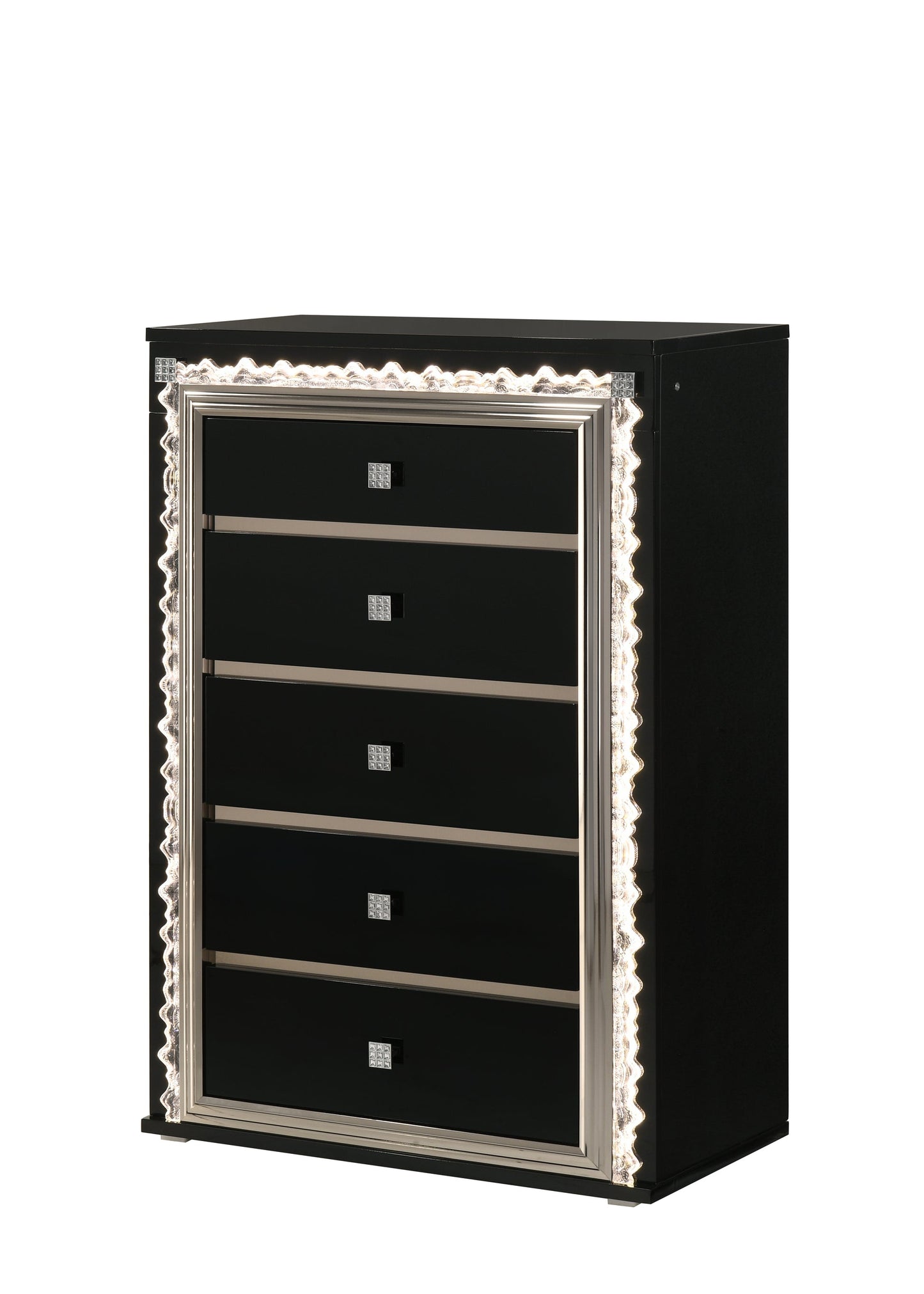 Marco Black LED Bedroom Set  B30