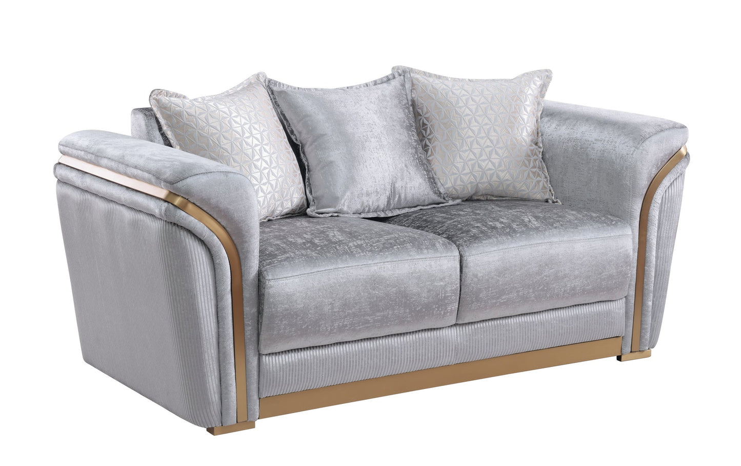 Torino Collection Grey Living Room Set S1005