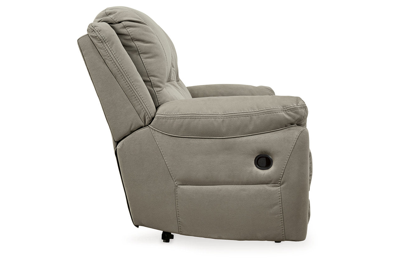Next-Gen Gaucho Putty POWER Reclining Sofa and Loveseat 60806