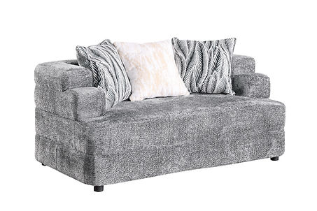 Stepso Grey Boucle Living Room Set S1400