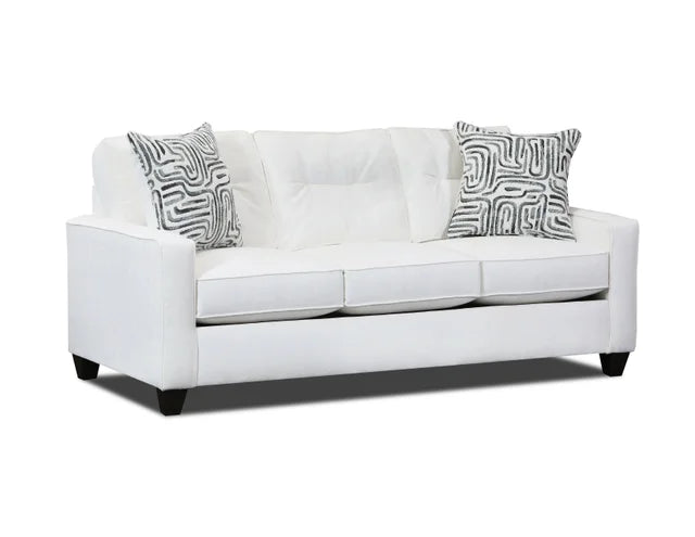 710 Cream Fabric Sofa & Loveseat