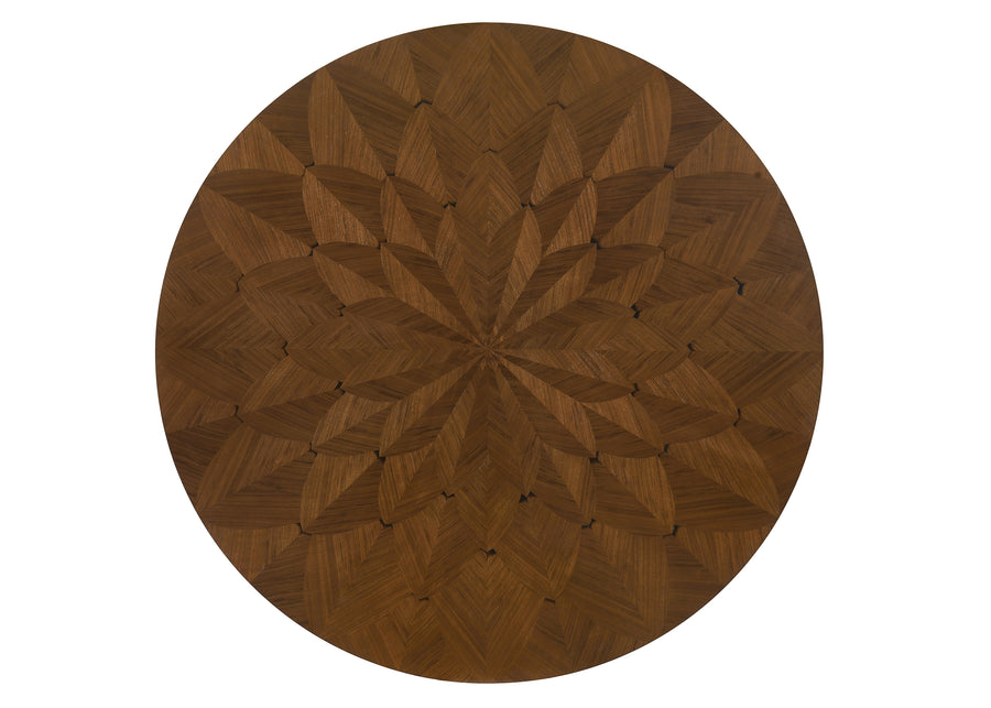 Shari Brown 5pc Round Dining Set 2159