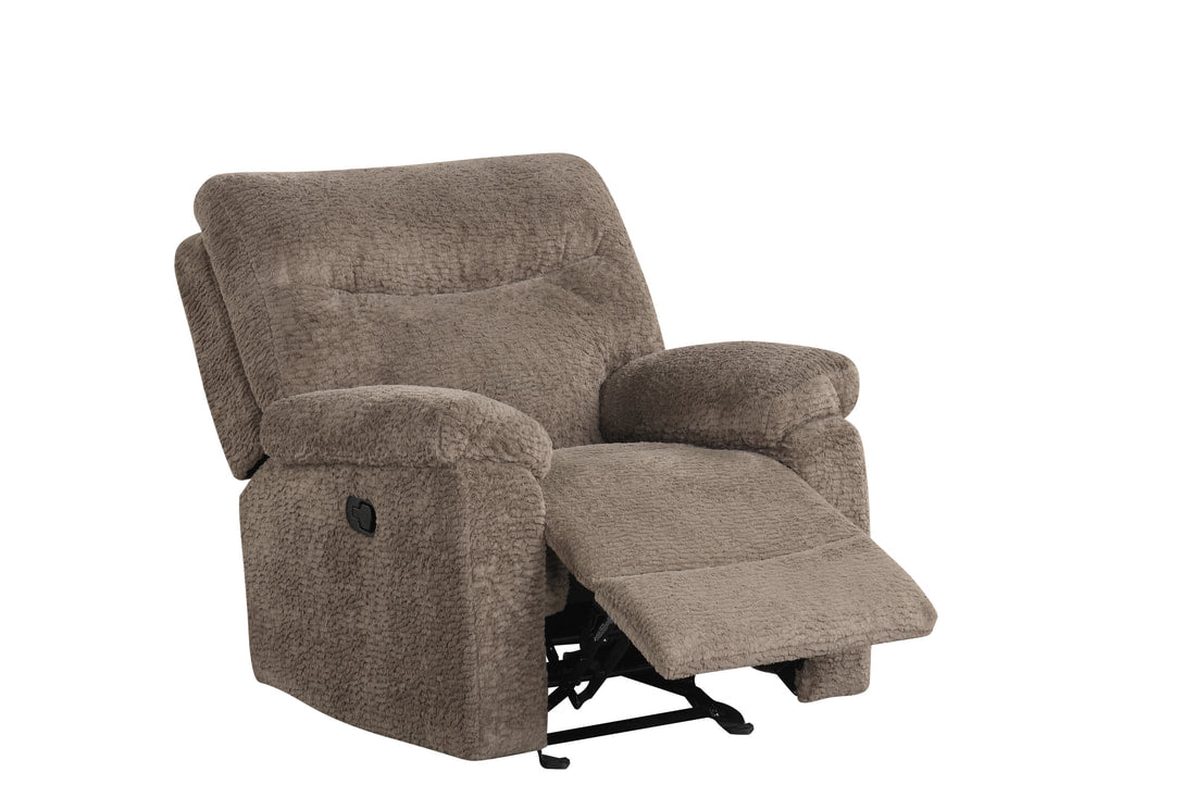 Bravo20 Mocha Fabric 3pc Reclining Set