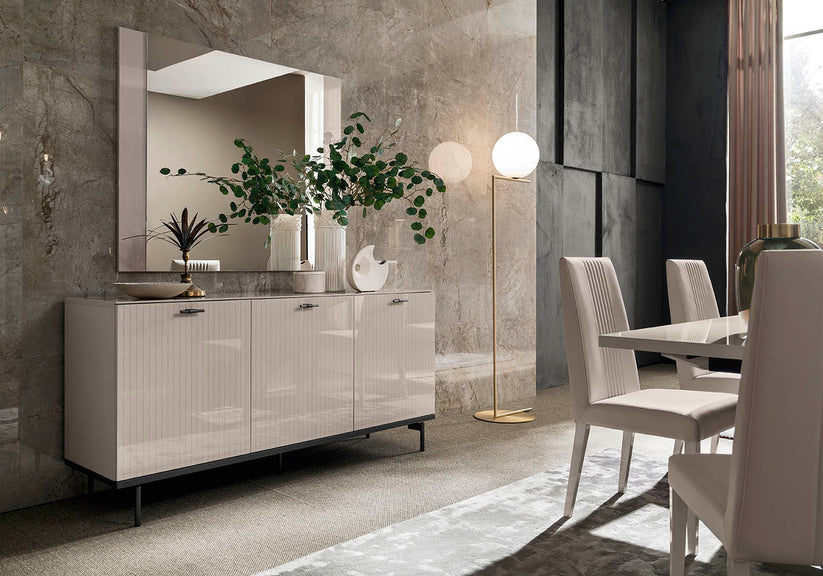 Claire Italian Luxury 7pc Dining Room Set