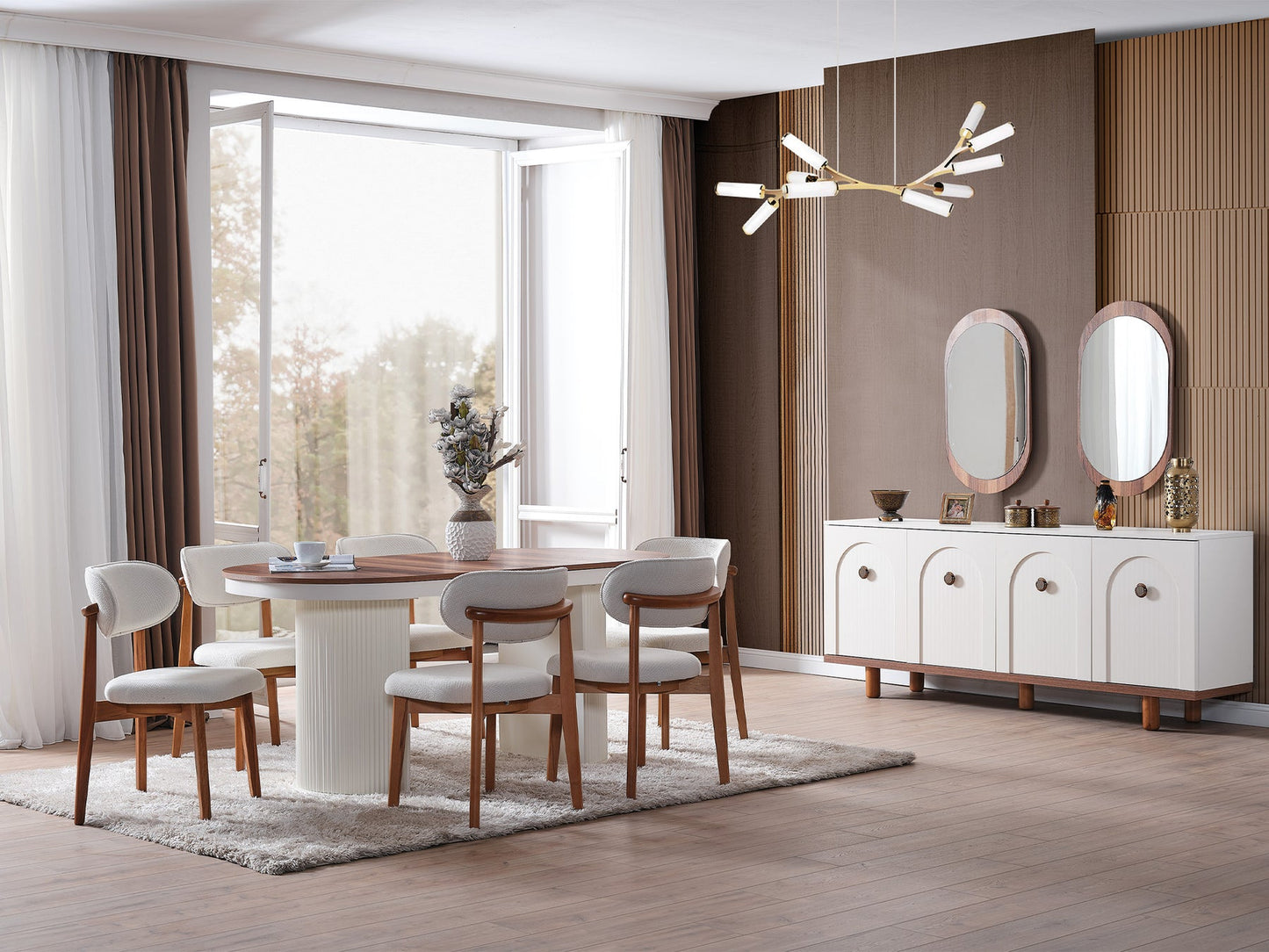 Bahama Consol With Mirror