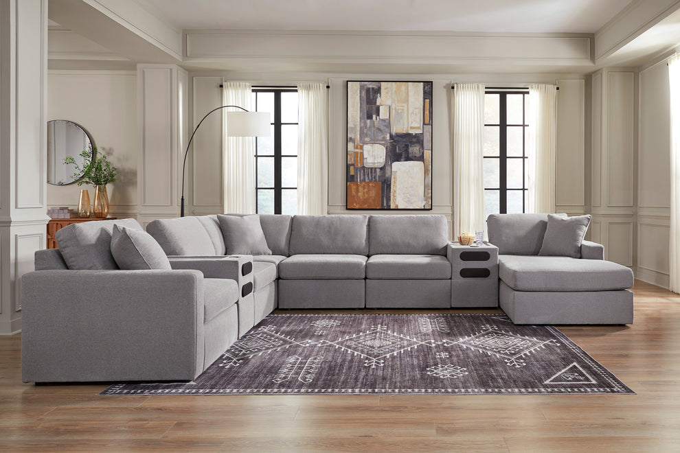 Modmax Granite 8pc Modular Sectional 92104