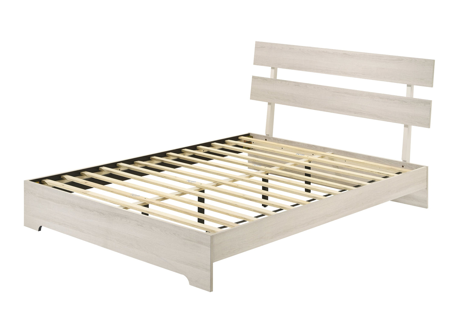 Atticus Youth White Platform Bedroom Set  B6980