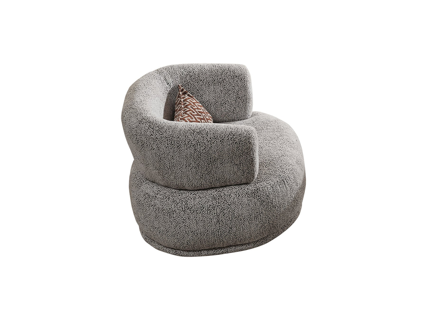 Parma 3-pieces (Sofa & Loveseat & Chair) Livingroom Set Light Grey