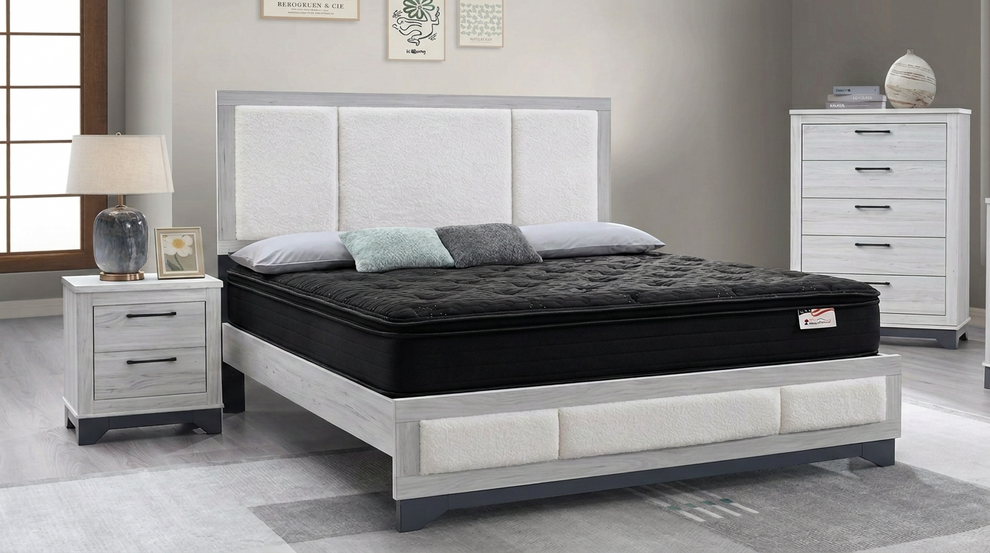 M-Ice Plush Euro Top 12" Queen Mattress