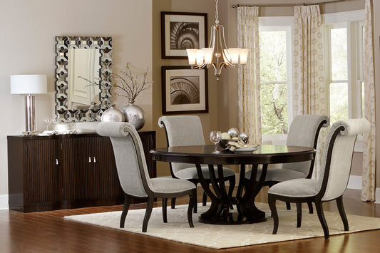 Savion Espresso Round/Oval 5pc Dining Set
5494