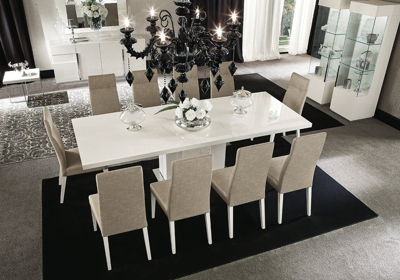 Canova Italian Luxury 7pc Dining Room Set
