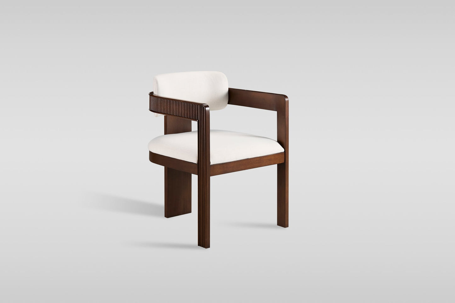 Valente White/Walnut Dining Room Set D1580
