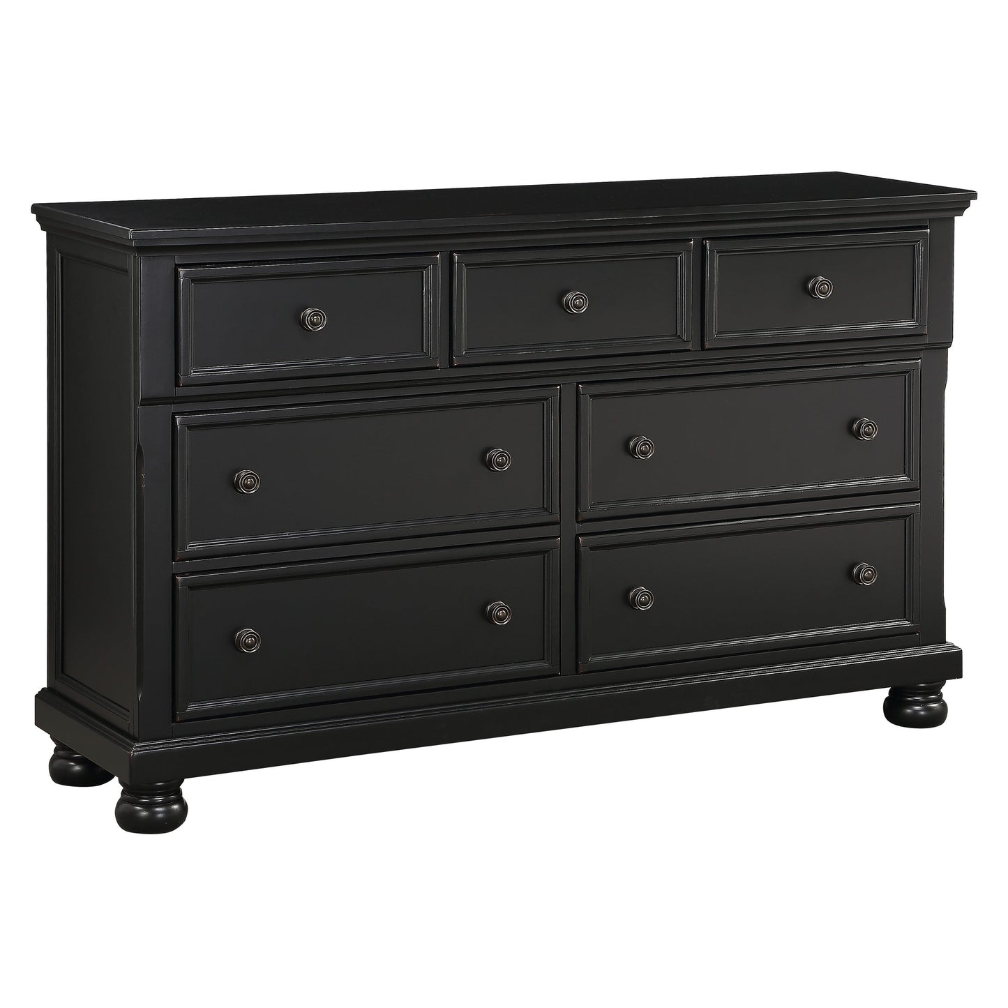 Laurelin Black Storage Platform Bedroom Set 1714