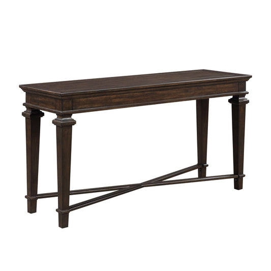 Tobias Espresso Sofa Table 3641