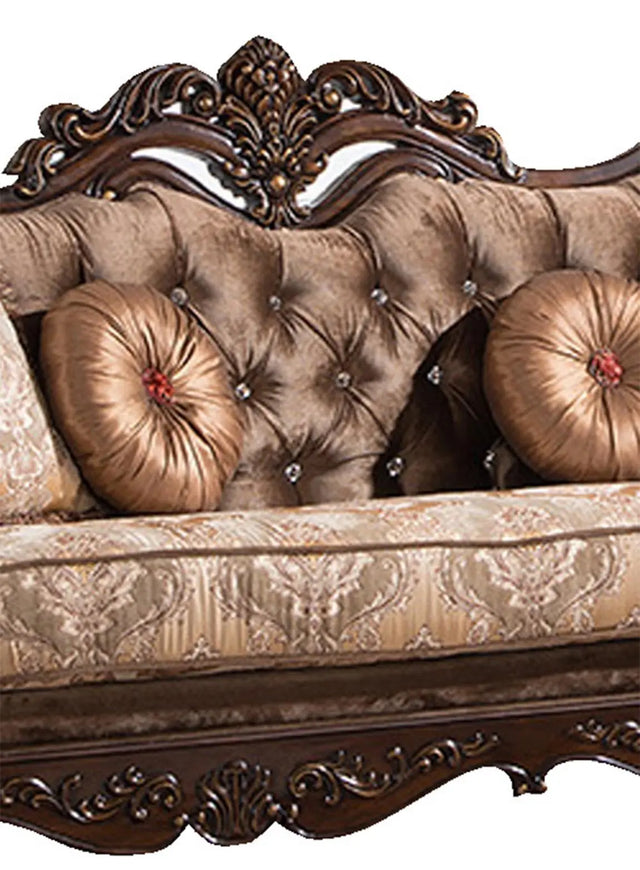 Zoya Classic Luxury Living Room Set
