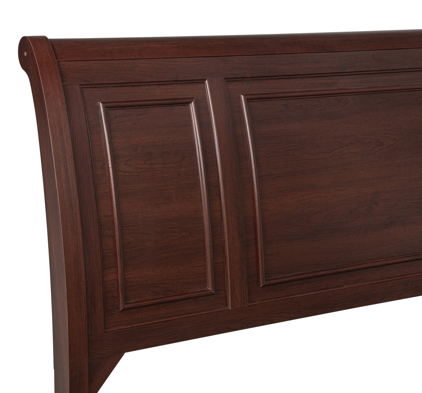 Claribelle Cherry Storage Sleigh Bedroom Set B1800