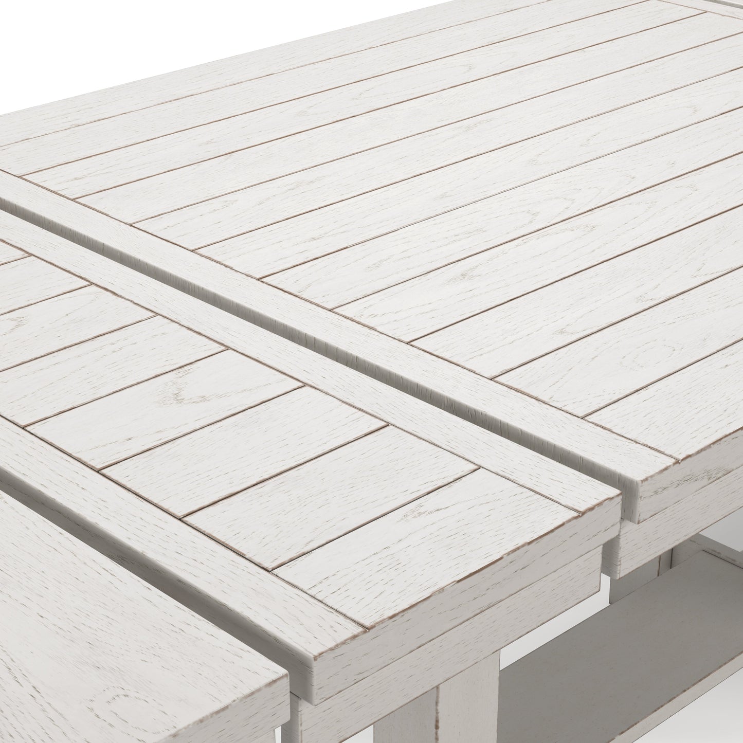 Robbinsdale Antique White Counter Height Set D642