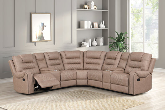 Jordon4 2tone Reclining Sectional