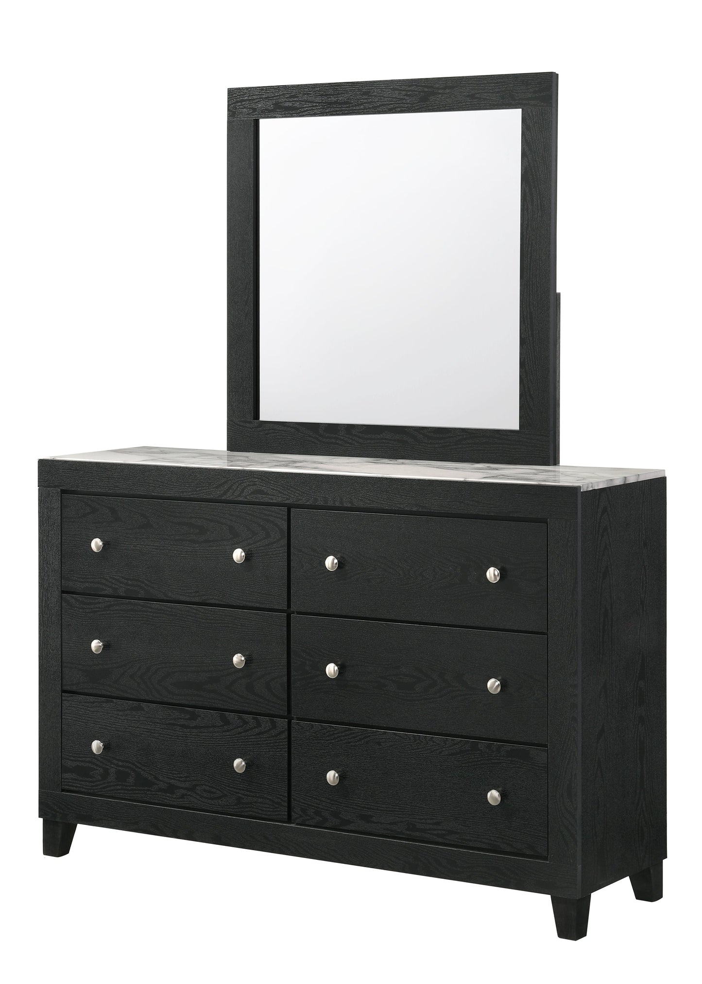 Cadence Black LED Panel Bedroom Set B4511