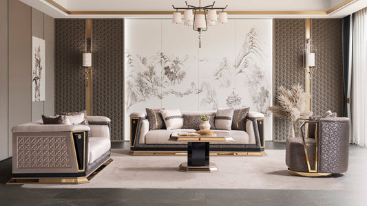 Diamond Collection Living Room Set