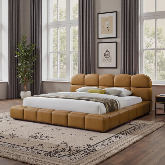 Roswell Luxurious King Size Platform Bed