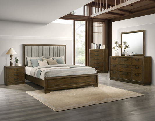 Lakecrest Brown Panel Bedroom Set B6520