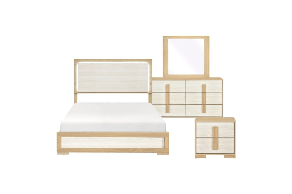 Sterling 2Tone Panel Bedroom Set 2330
