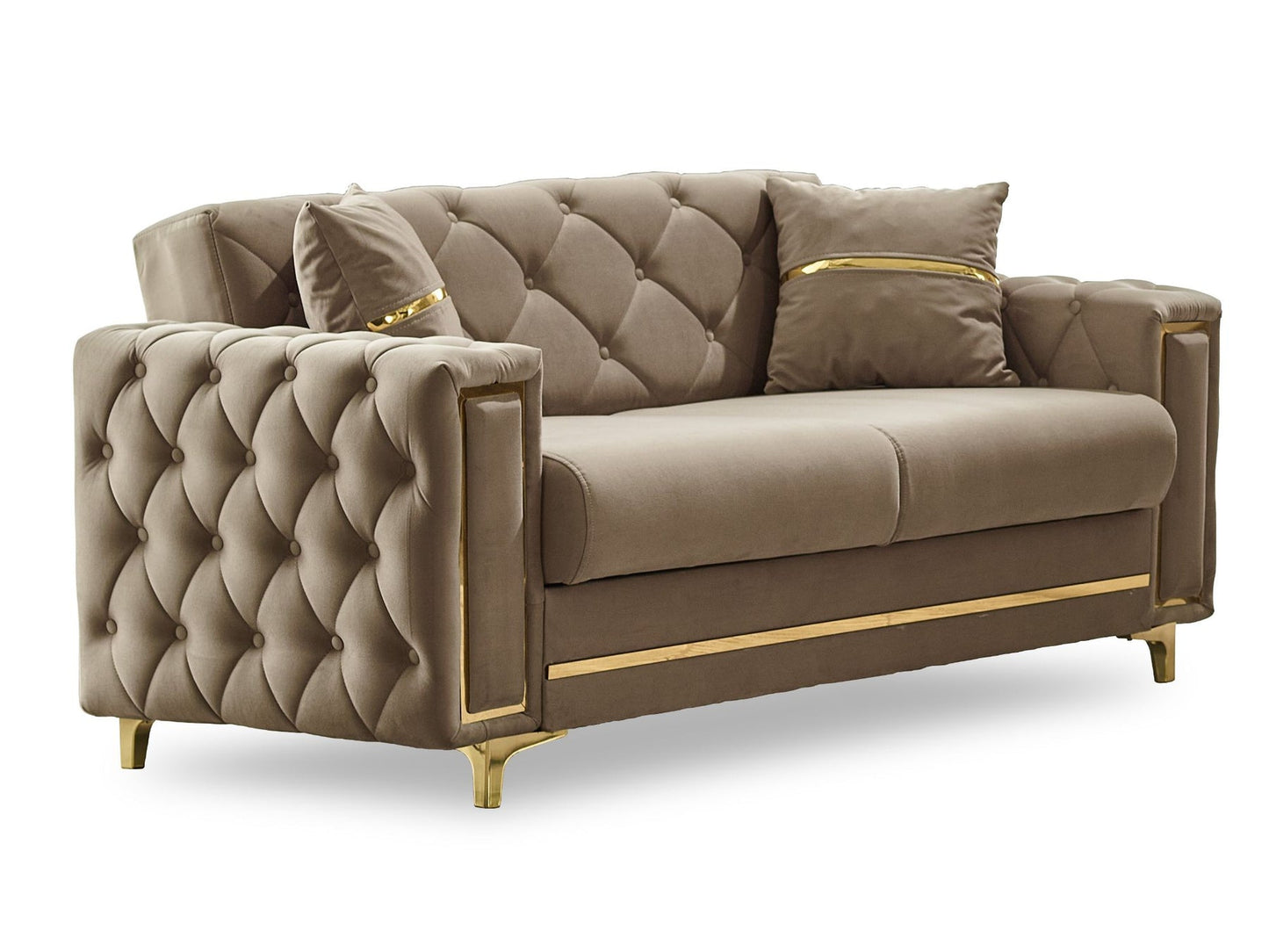 Bolivya 3-pieces (Sofa & Loveseat & Chair) Livingroom Set Beige