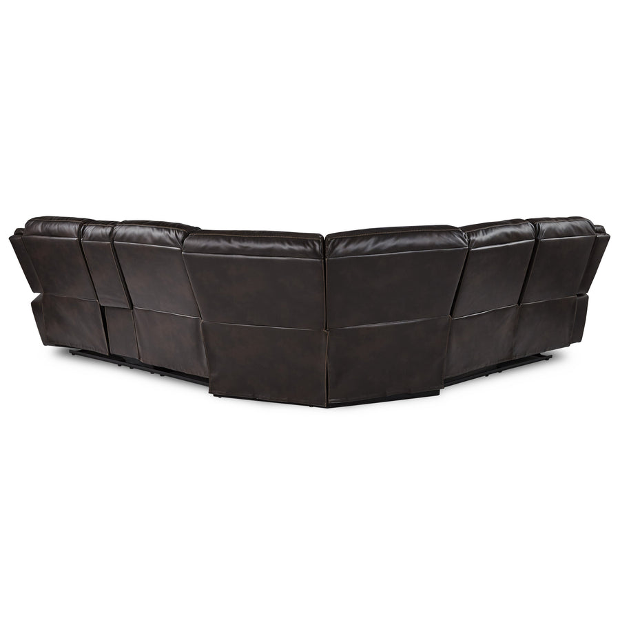 Bastrop Brown Reclining Sectional 8230