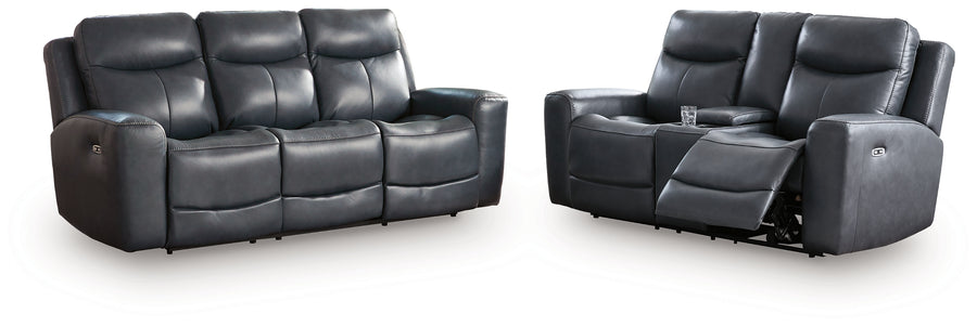 Next Move Admiral POWER Reclining Sofa and Loveseat  | PCU12100