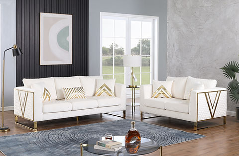 Vista Bonita Cream Living Room Set  S1300