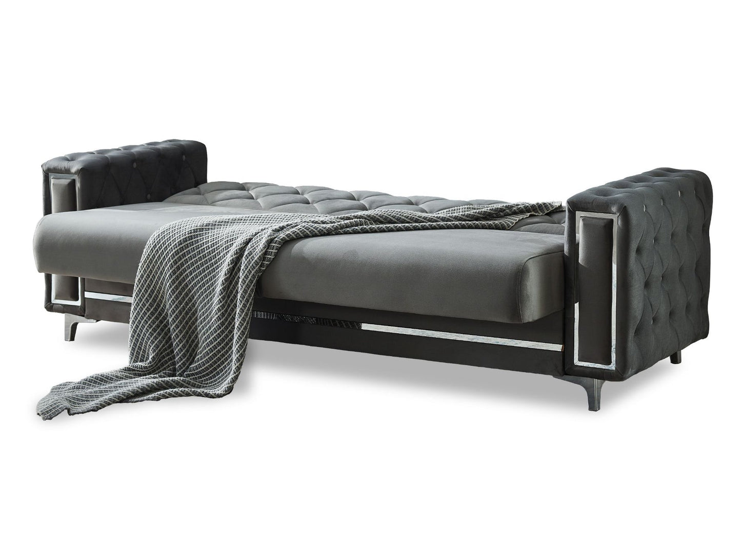 Bolivya 3-pieces (Sofa & Loveseat & Chair) Livingroom Set Grey