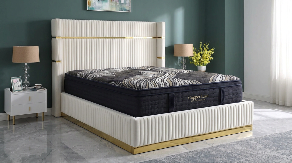 Cooperluxe Euro Top 15" Plush King Mattress