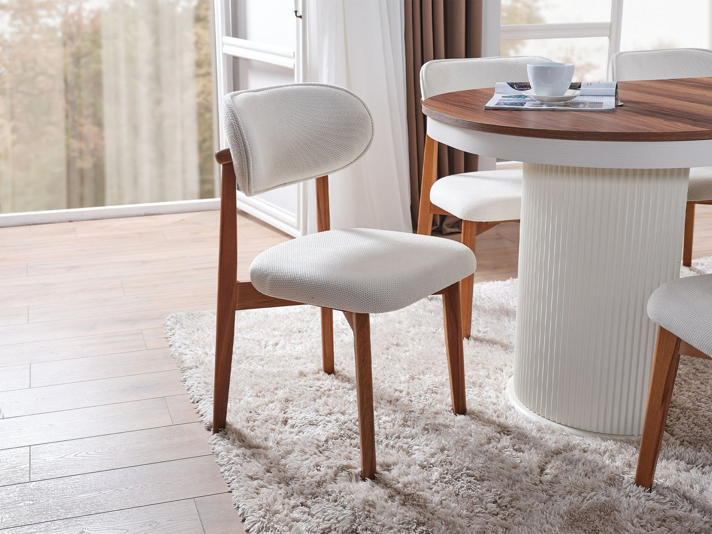 Bahama Diningroom (71"Dining Table & 6 Dining Chair)