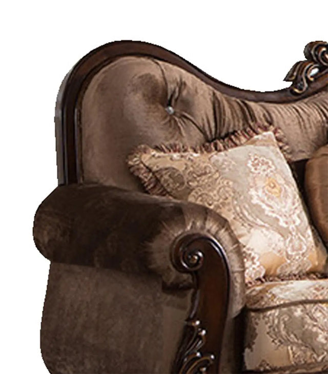 Zoya Classic Luxury Living Room Set