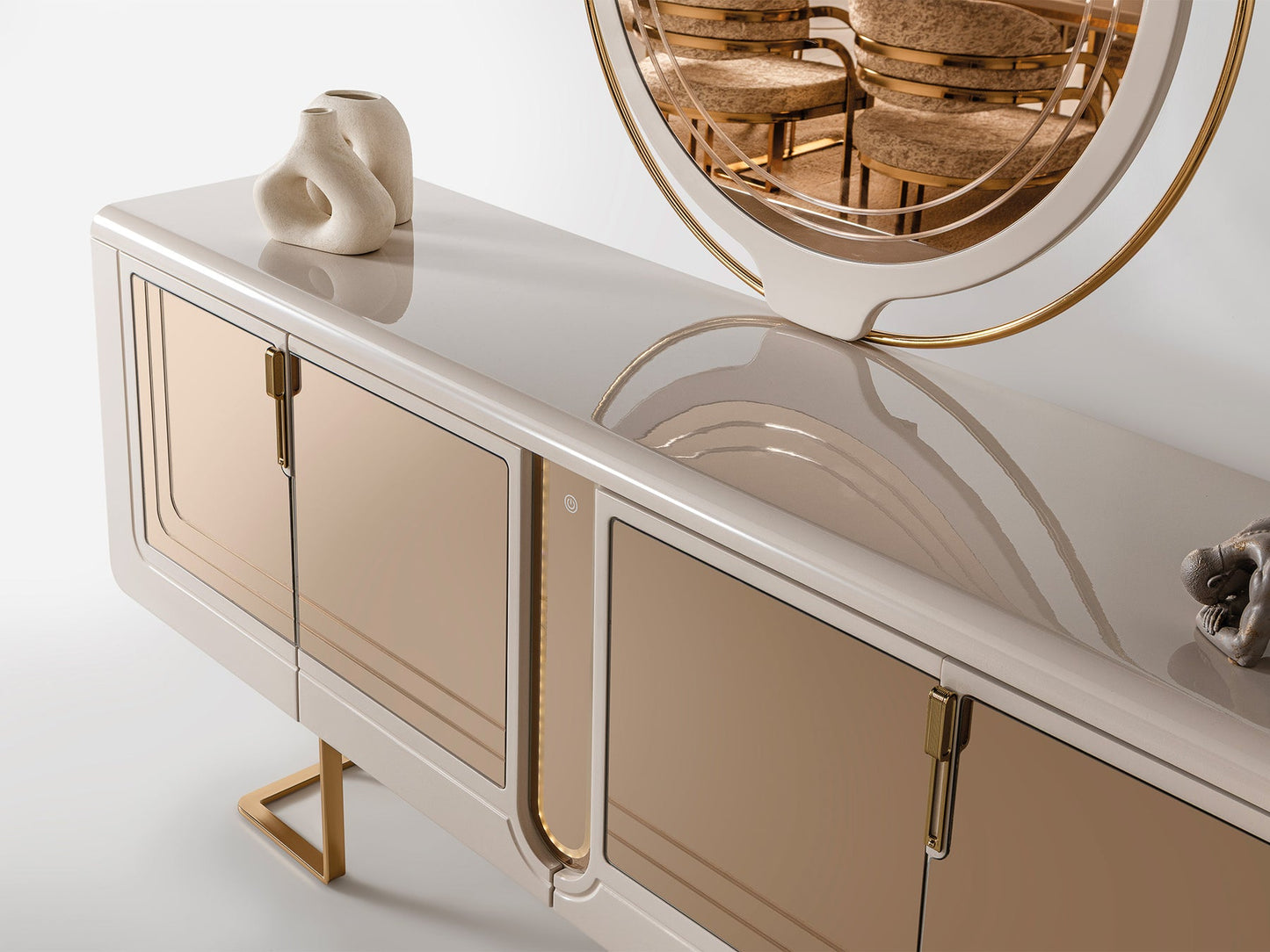Monza Consol With Mirror