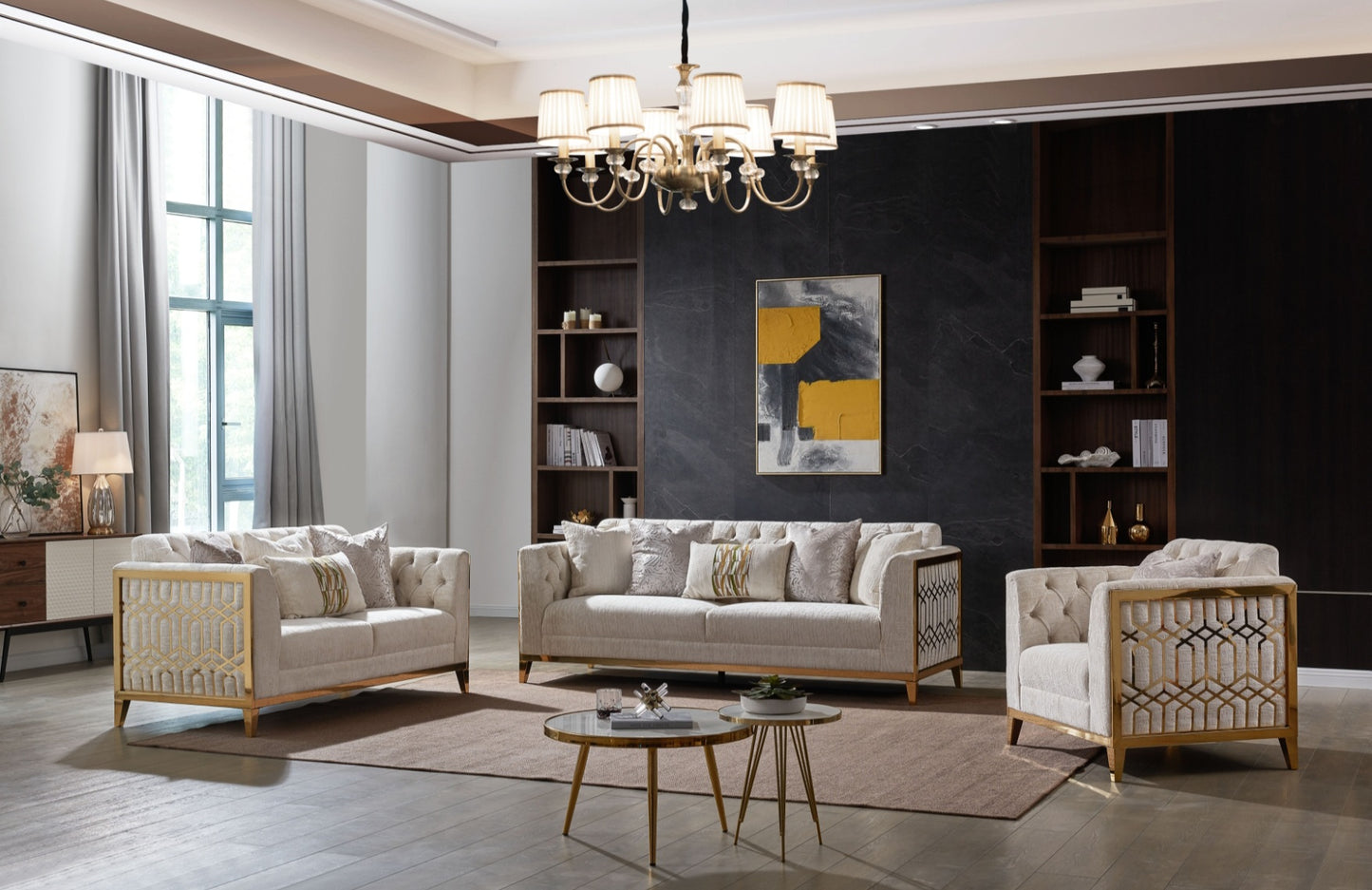 Stella Collection Luxury Living Room Set